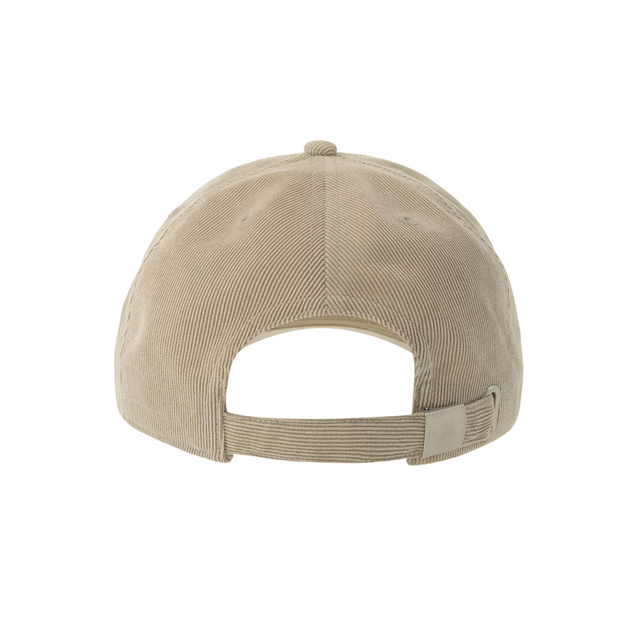 Бейсболка "CREEP-S", бежевый, 100% перераб. полиэстер, плотность 215  г/м2, металлическая застежка