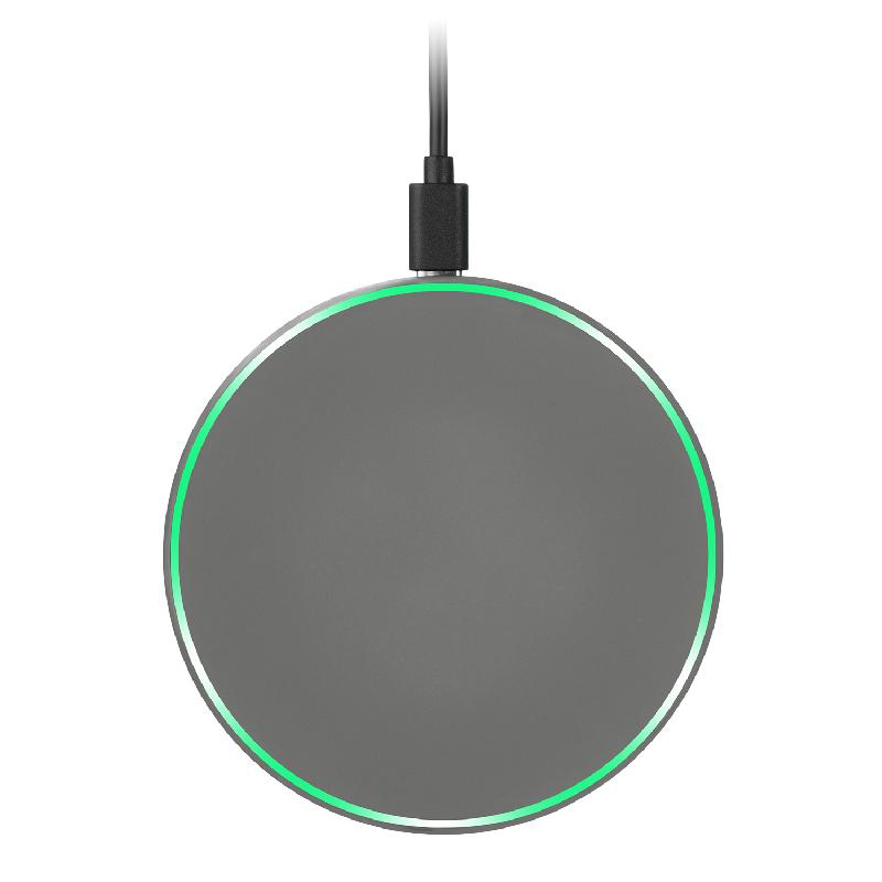 Беспроводное зарядное устройство с подсветкой 15W Аурис (Auris)