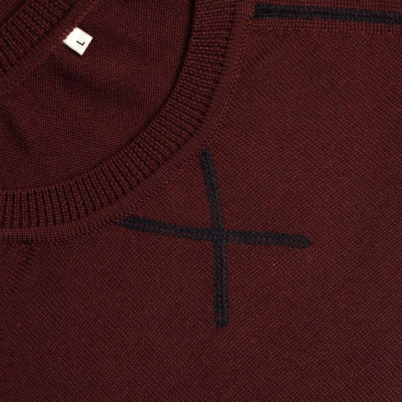 Джемпер Stitch с контрастной отделкой