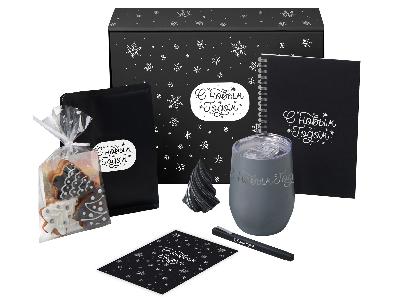 Подарочный набор Re:Start с термокружкой, кофе и блокнотом