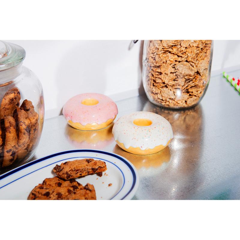 Подсвечник fast food, donut, D7 см