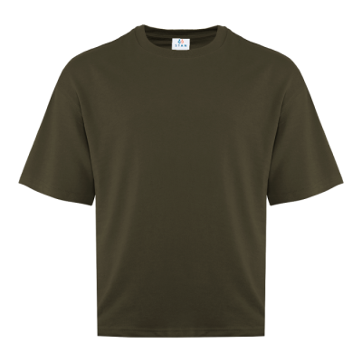 Футболка унисекс оверсайз STAN хлопок/полиэстер 260, 40, Серый коричневый (86)