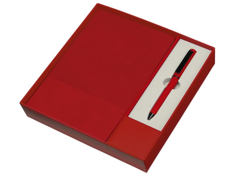 Подарочный набор блокнот А5 и металлическая шариковая ручка Nabokov