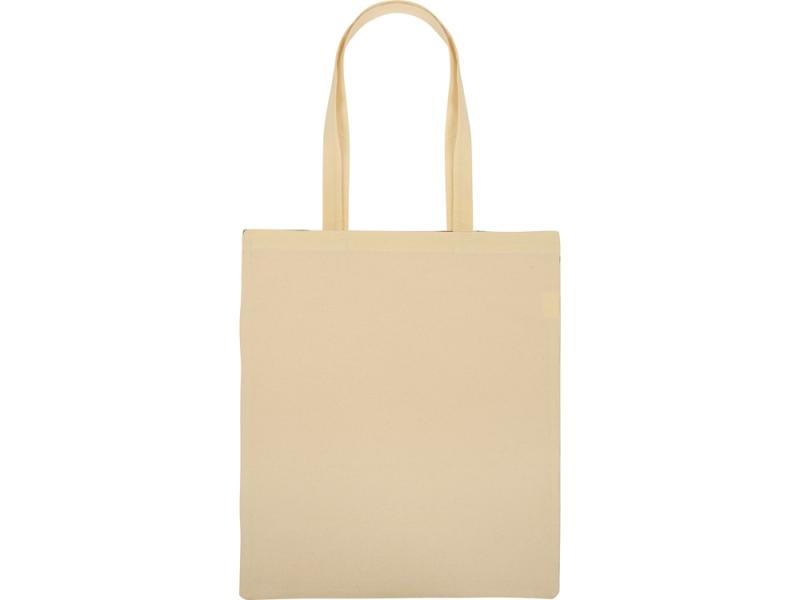 Сумка для шопинга Twin двухцветная из хлопка, 180 г/м2