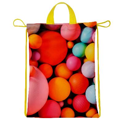 Сумка-рюкзак с полноцветной печатью Флюр, размер M