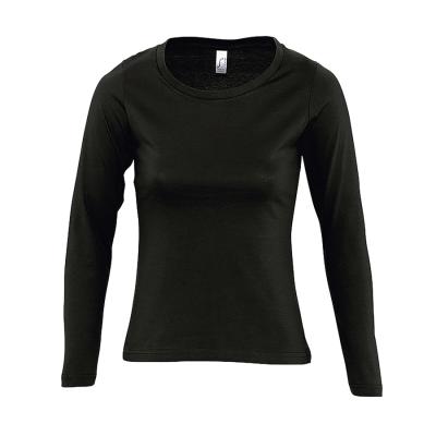 Футболка женская с длинным рукавом MAJESTIC, белый, S, 100% хлопок, 150 г/м2