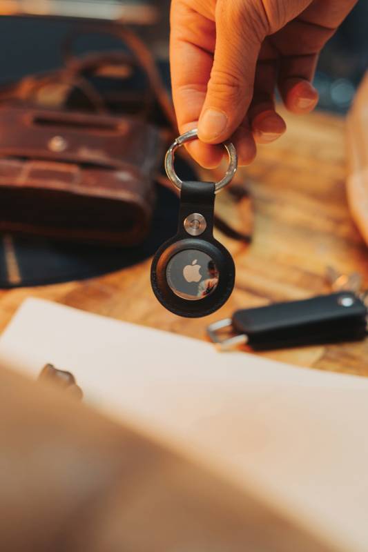 Чехол для ключей с ручкой в комплекте Swiss Peak Tula из переработанного полиуретана RCS