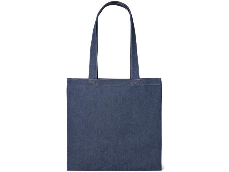 Джинсовая сумка-шоппер Indigo с широкими лямками