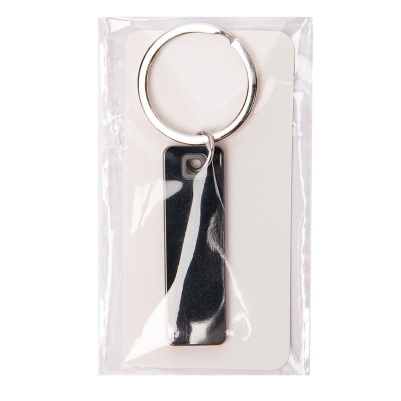 Брелок TONER STICK, 5,28 x 1,6 x 0,42 см, черный, металл/пластик