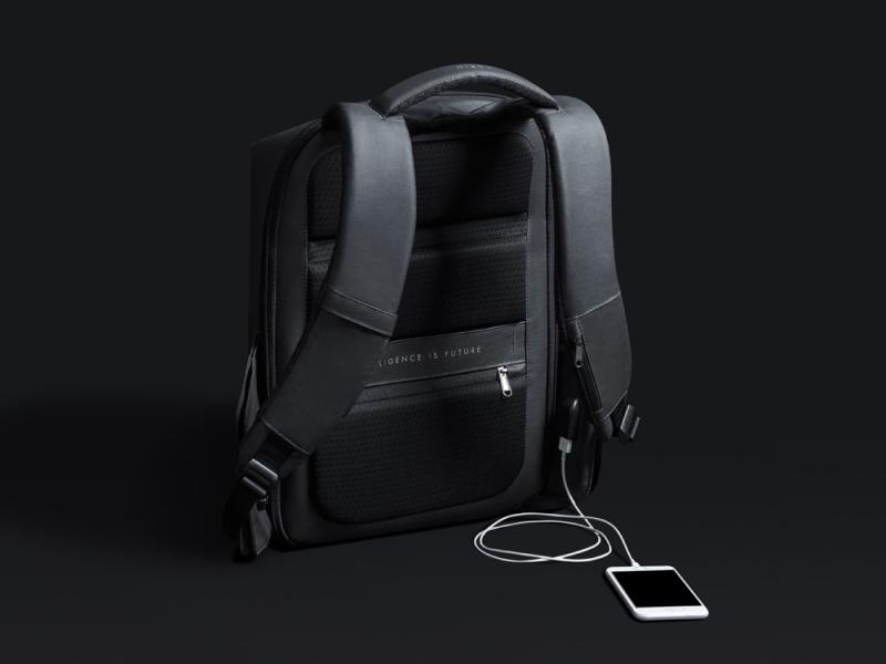 Водостойкий антикражный рюкзак Hipack для ноутбука 15.6