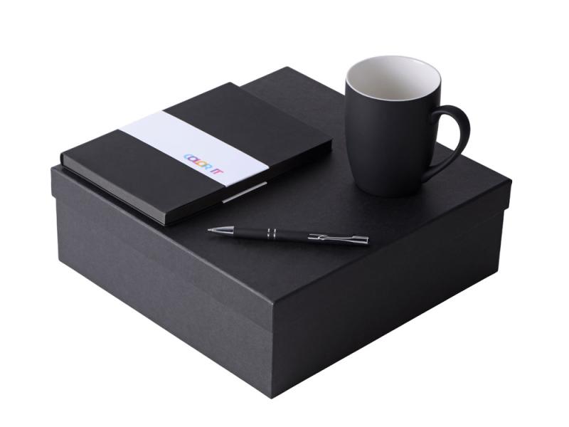 Подарочный набор COLOR IT с блокнотом, ручкой и кружкой