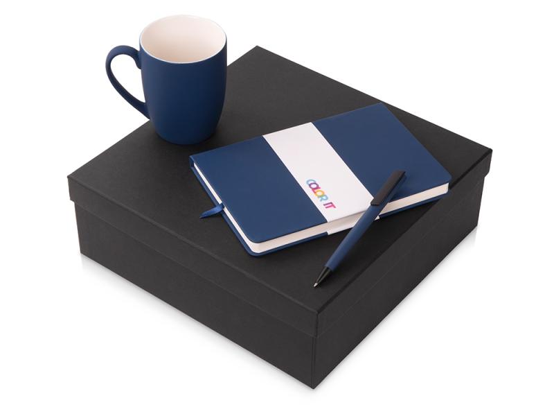 Подарочный набор COLOR IT c блокнотом, ручкой и кружкой