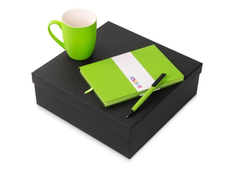 Подарочный набор COLOR IT c блокнотом, ручкой и кружкой