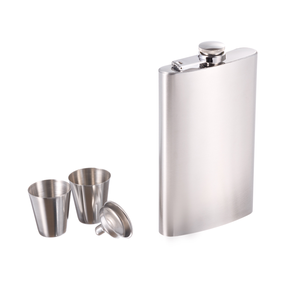 Набор SQuire фляга 0,27 л, 2 стопки, воронка