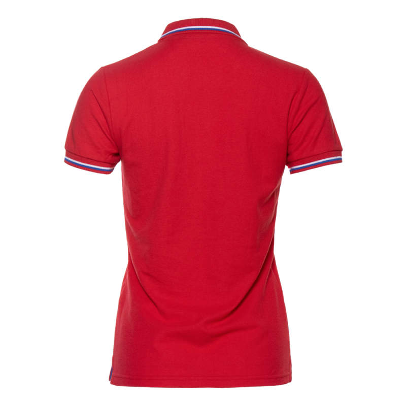 Рубашка поло женская STAN  триколор хлопок/полиэстер 185