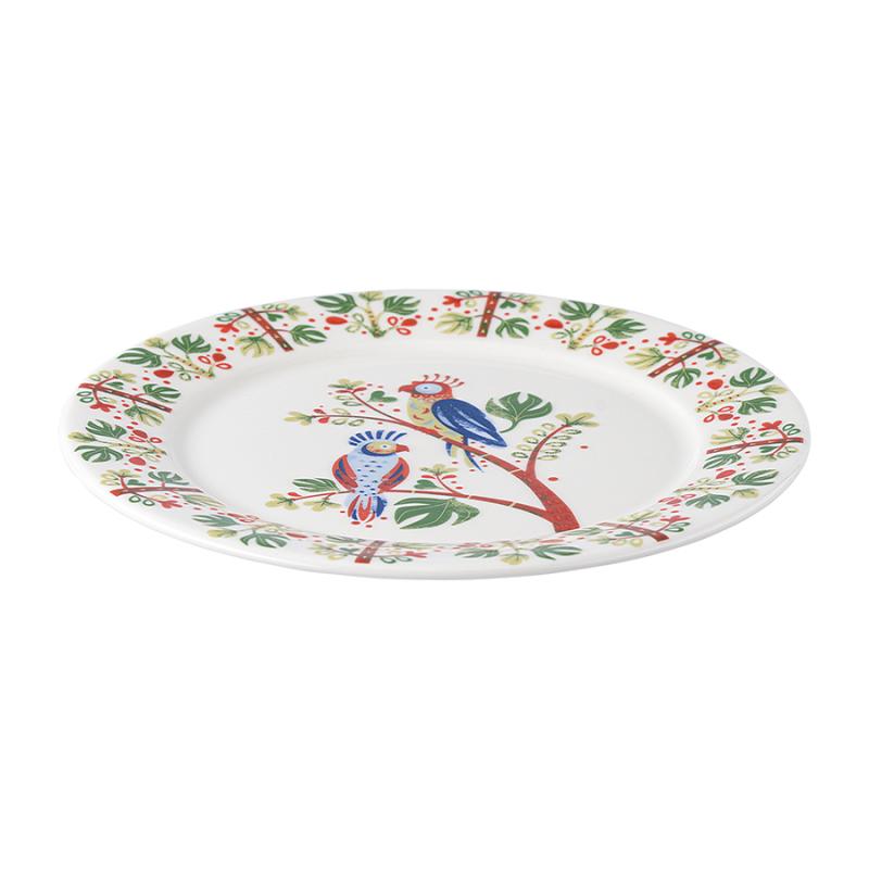 Тарелка parrot из коллекции  of paradise, D21 см