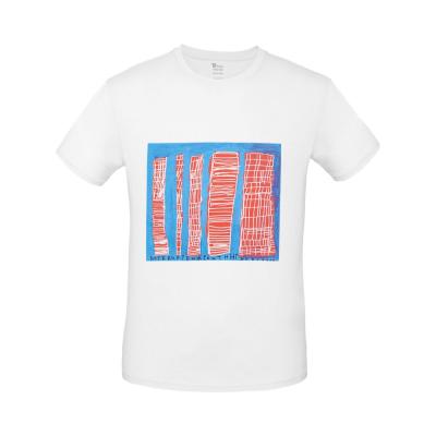 Футболка детская «Небоскребы», белая, размер 7/8