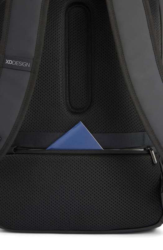 Антикражный водонепроницаемый рюкзак Urban Flap-Top, черный