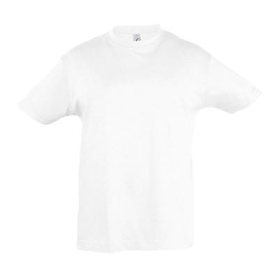 Футболка детская REGENT KIDS, белый, 6  лет, 100% хлопок, 150 г/м2