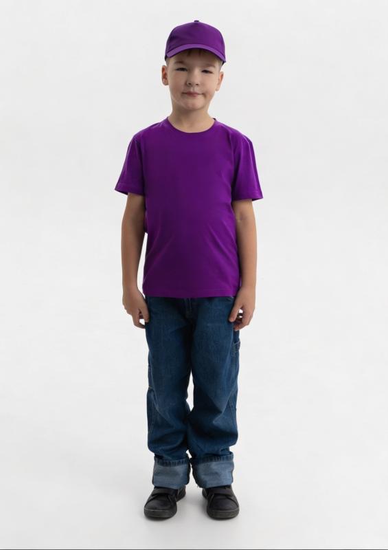 Бейсболка детская STAN 5 клиньев хлопок 150, 10J, Фиолетовый (94)