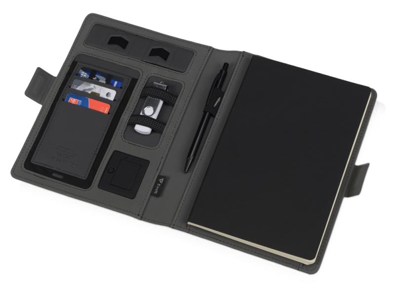 Органайзер с беспроводной зарядкой Powernote, 5000 mAh