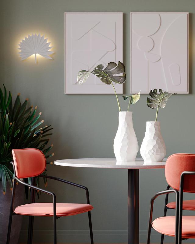 Панно декоративное с эффектом 3d minimalism triangle, 70х100 см