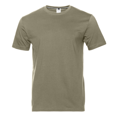 Футболка унисекс без бокового шва STAN хлопок 160, 02, Оливковый Хаки (36)