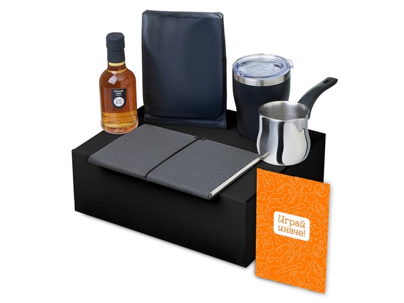 Подарочный набор Re:y. Routine с туркой, термокружкой и кофе