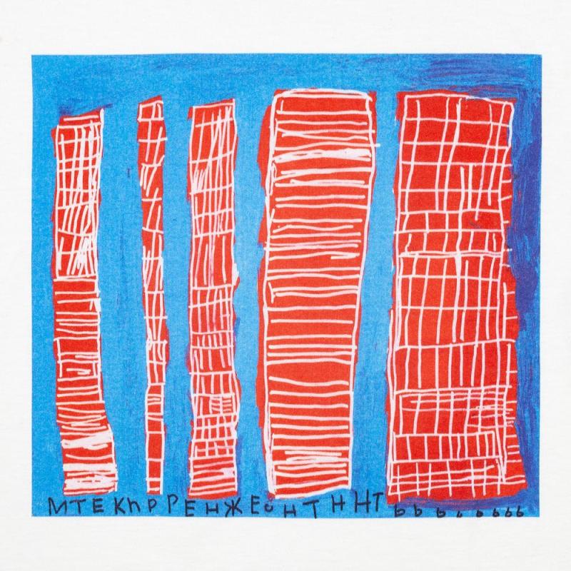 Футболка женская «Небоскребы»