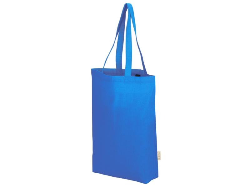 Сумка Fixy из переработанного хлопка 220 г/м2 с фиксирующей лентой