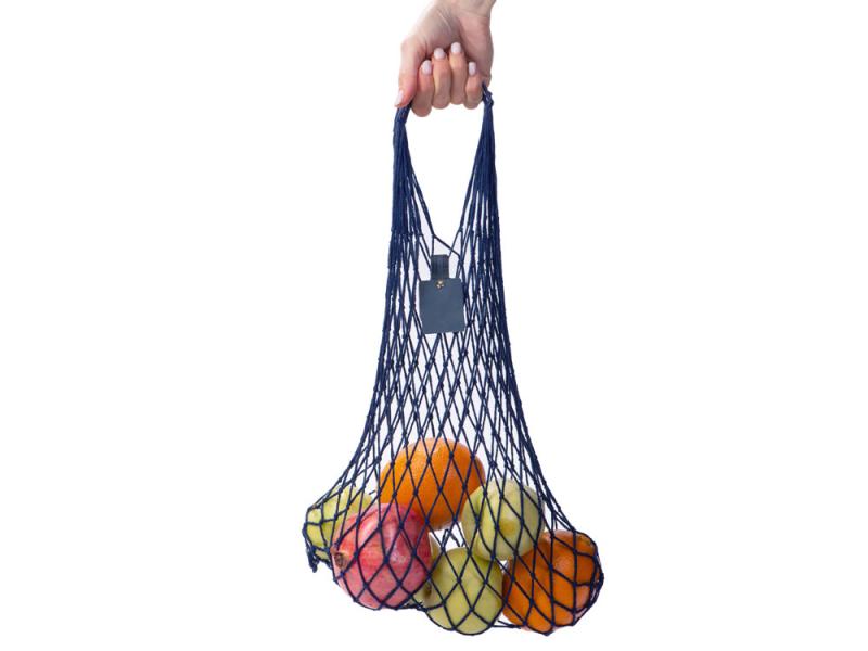 Авоська Dream из натурального хлопка с кожаными ручками, 15 л