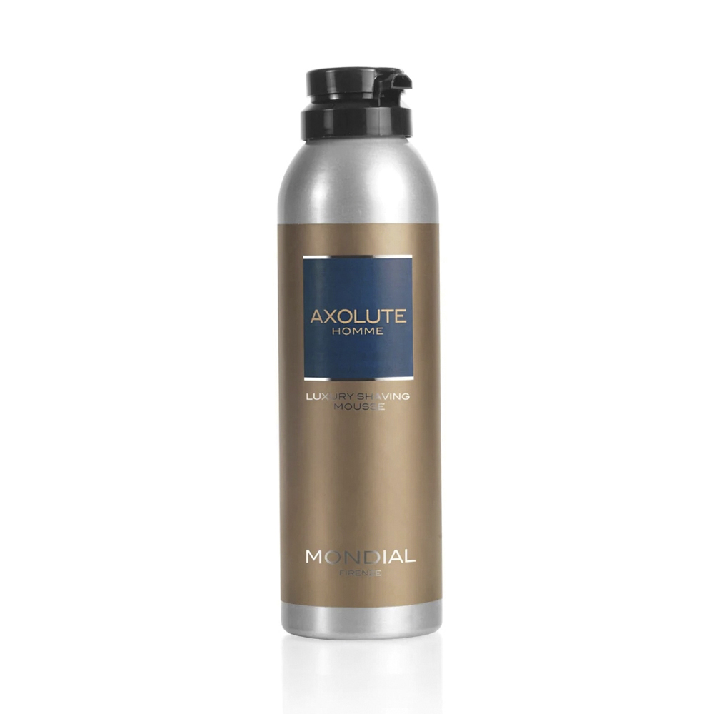 Пена для бритья MONDIAL AXOLUTE HOMME LUXURY SHAVING MOUSSE, 200 мл