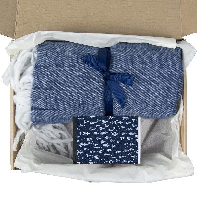 Набор подарочный Solution Prestige Duo ( Плед акриловый, беспроводная колонка)