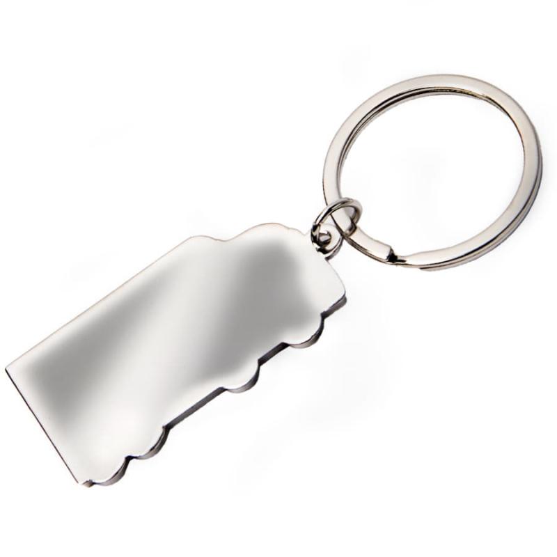 Брелок TITAN TRUCK, 5,4 x 2,7 x 0,4 см, металл