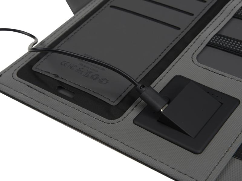 Органайзер с беспроводной зарядкой Powernote, 5000 mAh