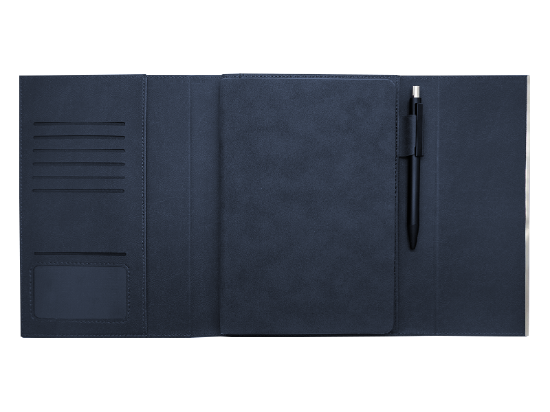 Набор подарочный Solution Prestige Duo (Ежедневник в суперобложке Country Galaxy Nuba A5+, Ручка шариковая матовая Prime)