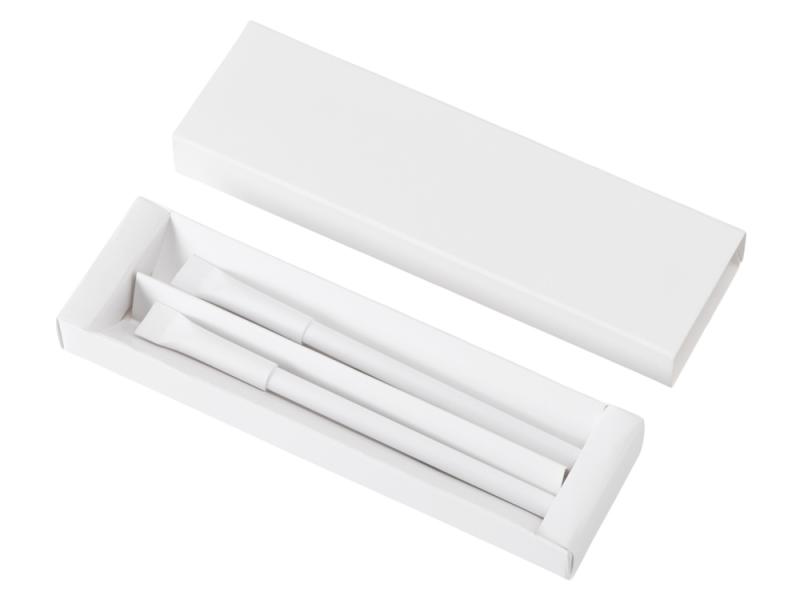 Подарочный набор Recycled Duo c шариковой ручкой и вечным карандашом из переработанной бумаги