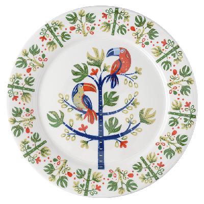 Тарелка toucan из коллекции  of paradise, D28 см
