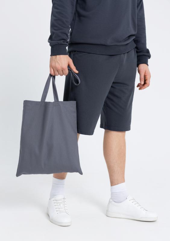 Сумка шопер STAN хлопок 38*42, 200,201, Графит (101)