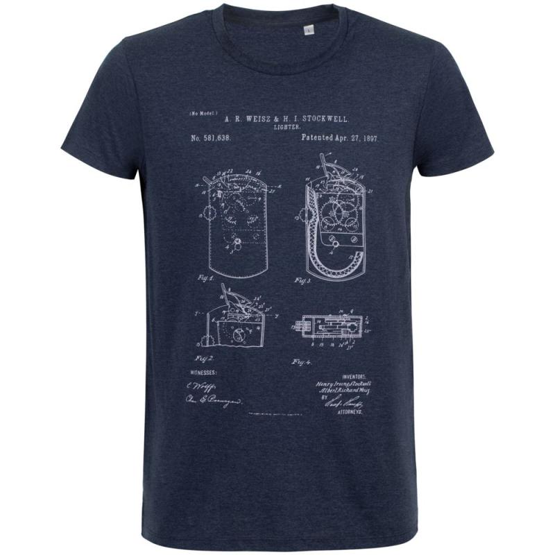 Футболка приталенная Old Patents. Lighter
