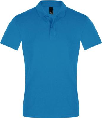 Рубашка поло мужская Perfect Men 180 бирюзовая, размер 3XL