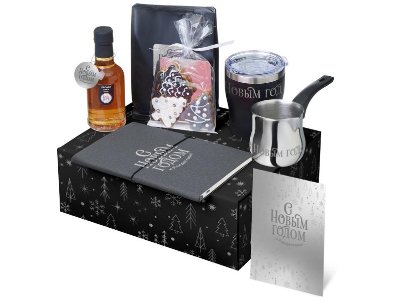 Подарочный набор Re:Routine с туркой, термокружкой и кофе