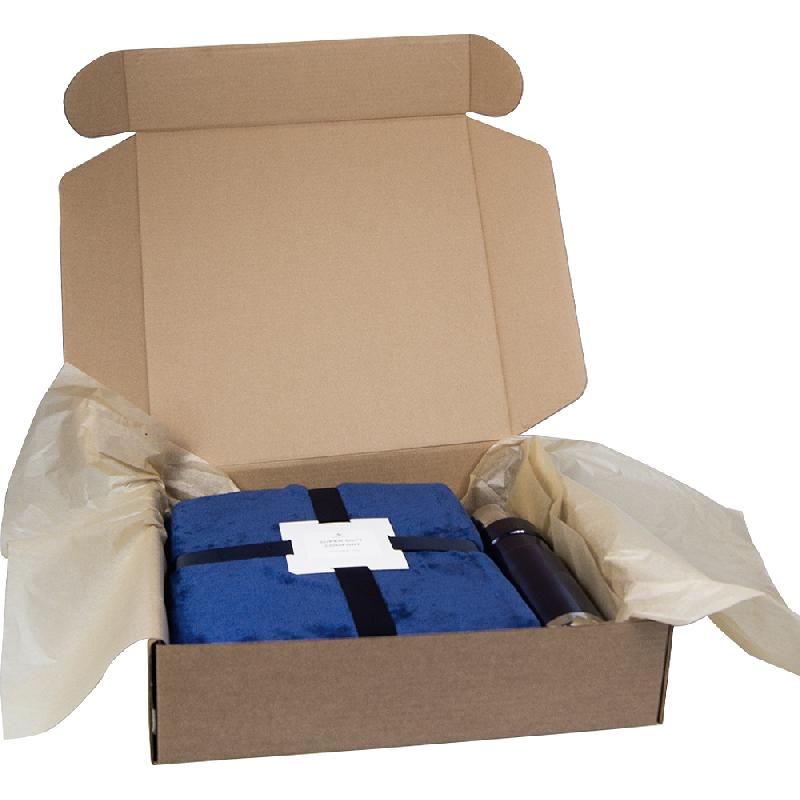 Набор подарочный Solution Duo (Плед "Super Soft Comfort", термос стальной "Space")