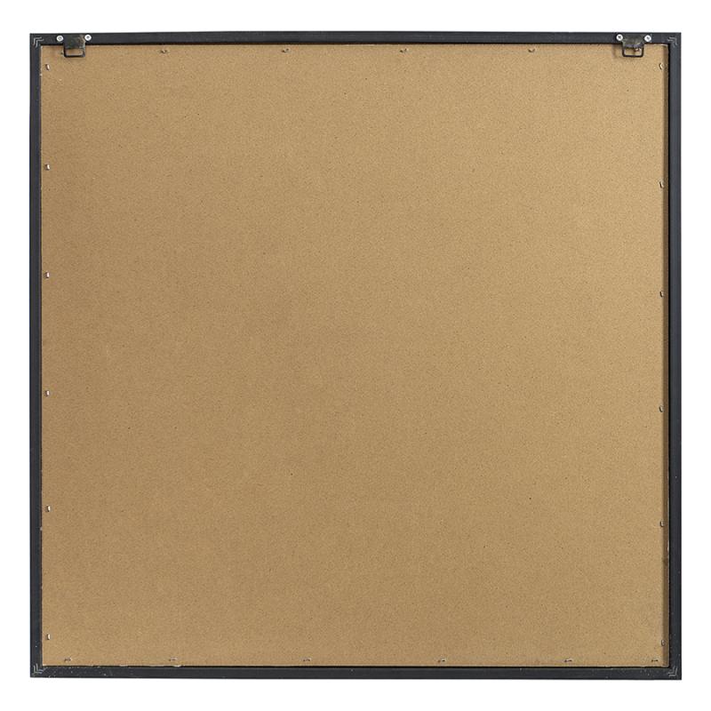 Панно декоративное с эффектом 3d minimalism square, с черной рамой, 60х60 см