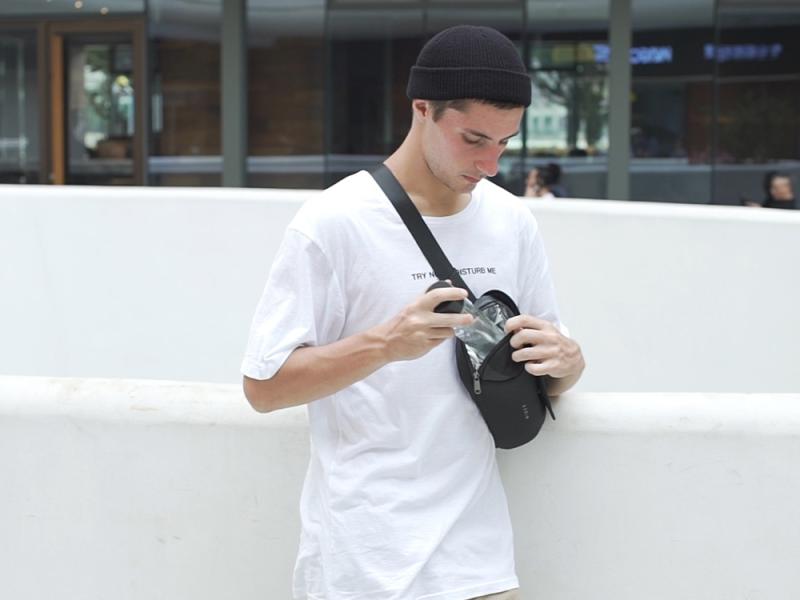 Антикражная сумка на пояс Clickpack