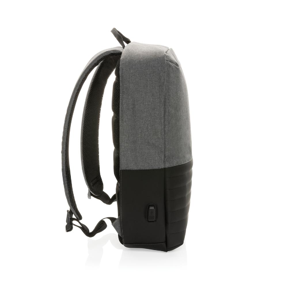 Антикражный рюкзак для ноутбука Swiss Peak с RFID-защитой из rPET AWARE™, 15,6’’