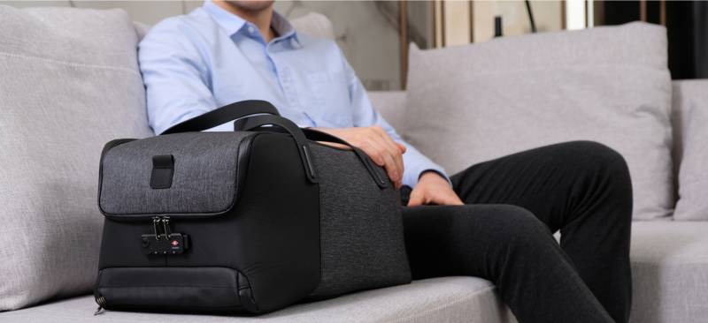 Дорожная сумка KORIN FlexPack Go 53х23х26 см, темно-серая