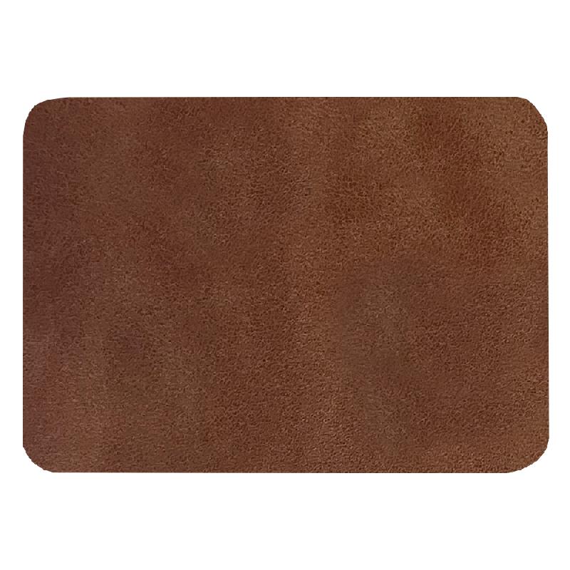 Шеврон Rectangle Smooth Leather размер 50*70 мм, со скругленными углами