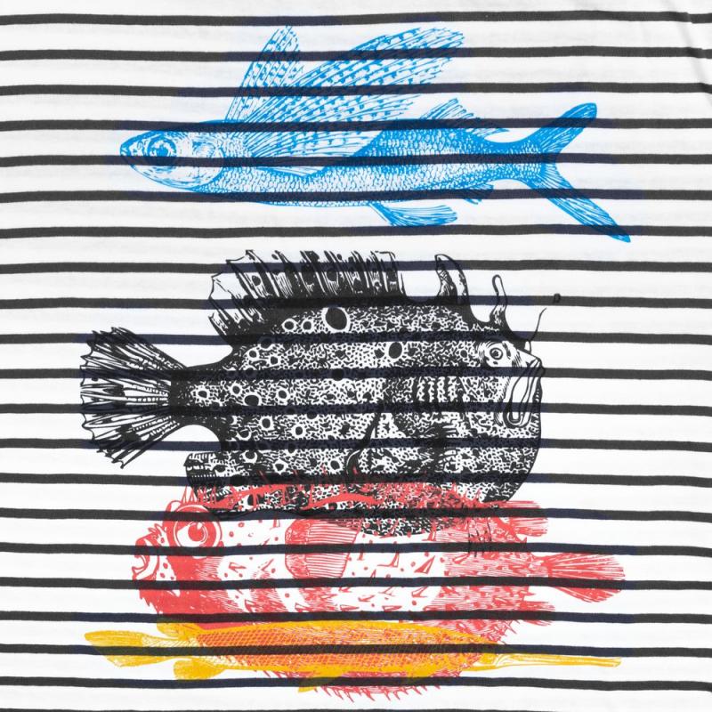 Футболка женская «Морские обитатели»