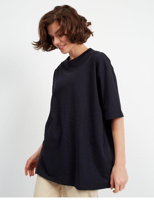 Футболка унисекс оверсайз STAN хлопок  240